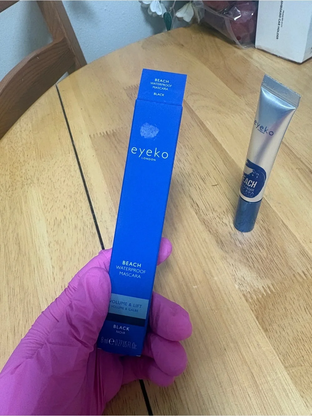 eyeko London Beach Waterproof Mascara - Volume & Lift~BLACK 8ML/.27oz , BNIB,New